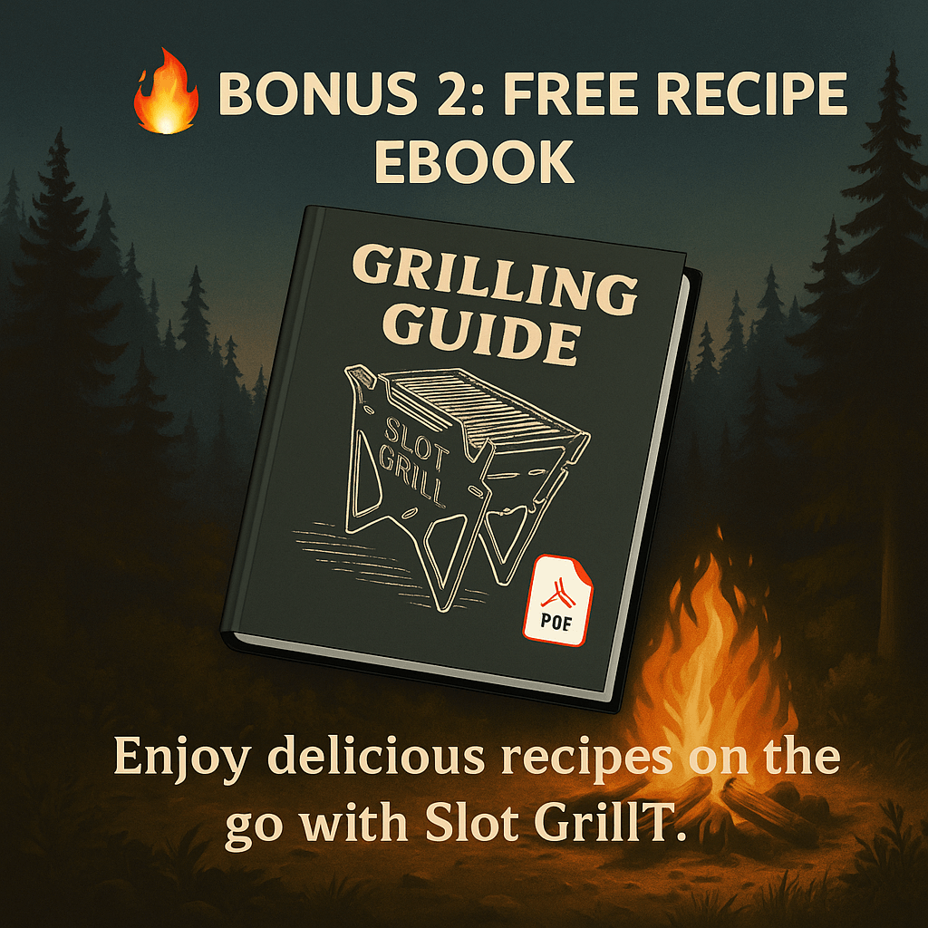 π Bonus 2: Outdoor Cooking Recipe Guide (Digital Ebook)