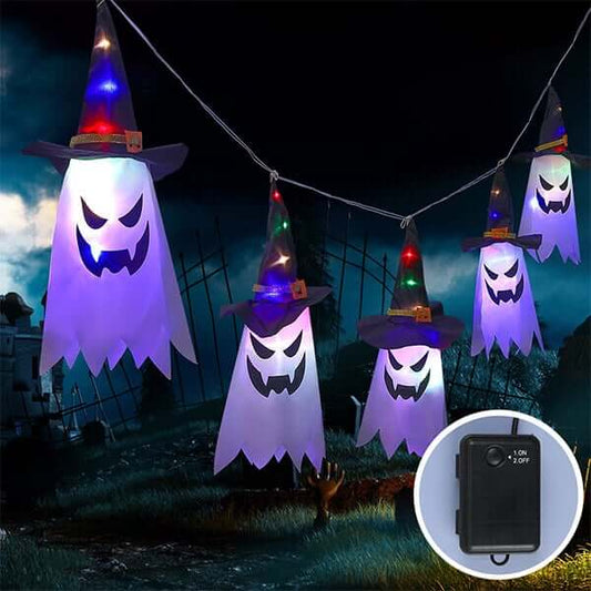 LED Halloween Decoration Flashing Light Gypsophila Ghost Festival（ 5pcs/Set）