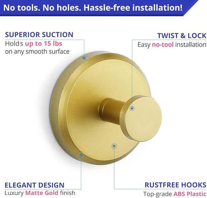 Christmas Sale🎄-2025 Upgraded Suction Cup Hooks