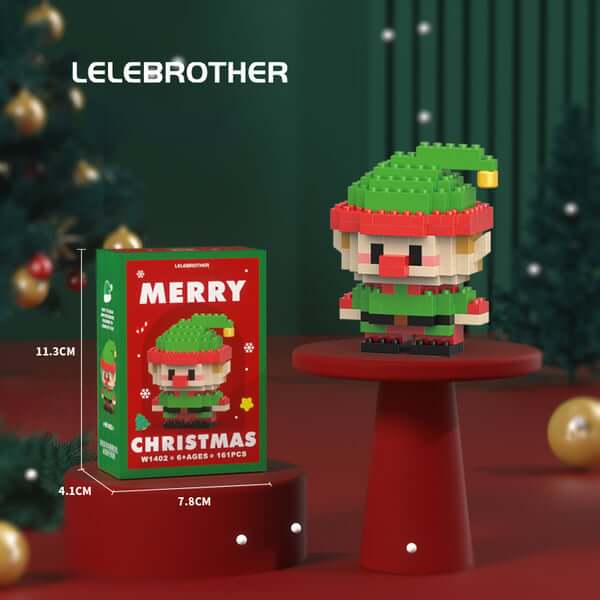 🎁Limited Time 49% OFF-🎄Santa Claus Design Building Blocks Toy