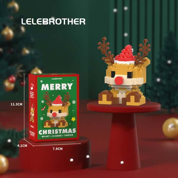 🎁Limited Time 49% OFF-🎄Santa Claus Design Building Blocks Toy