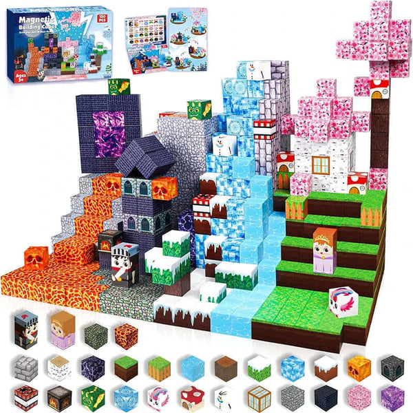 Magnetic Building Blocks Adventure Set