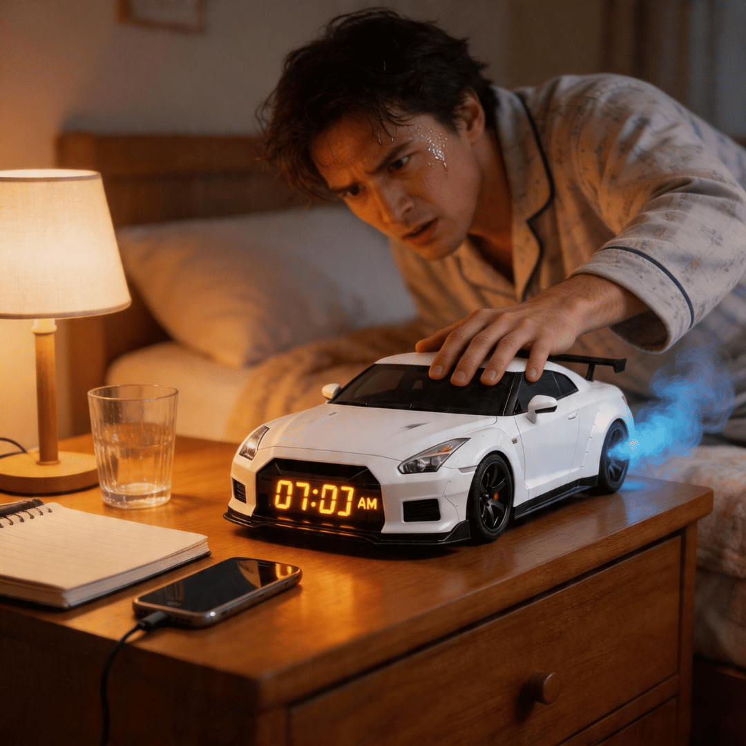 Car Alarm Clock – Engine Sound