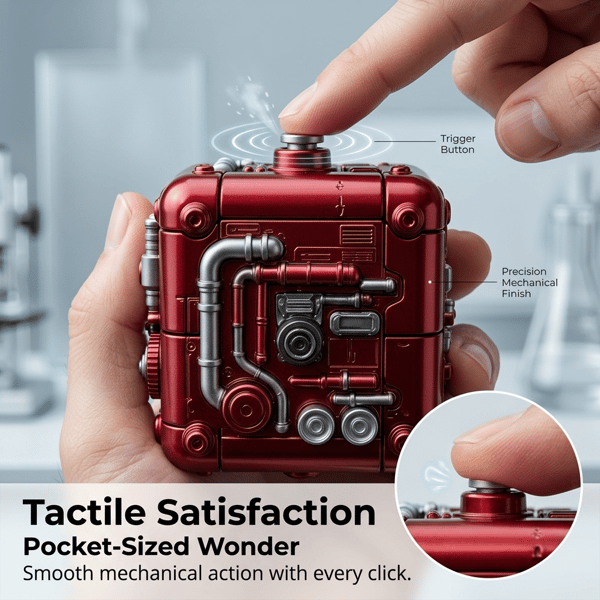 ⚙️ Mechanical Transformation Cube