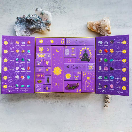 Reiki Crystal Halloween Countdown Gift Box🔮