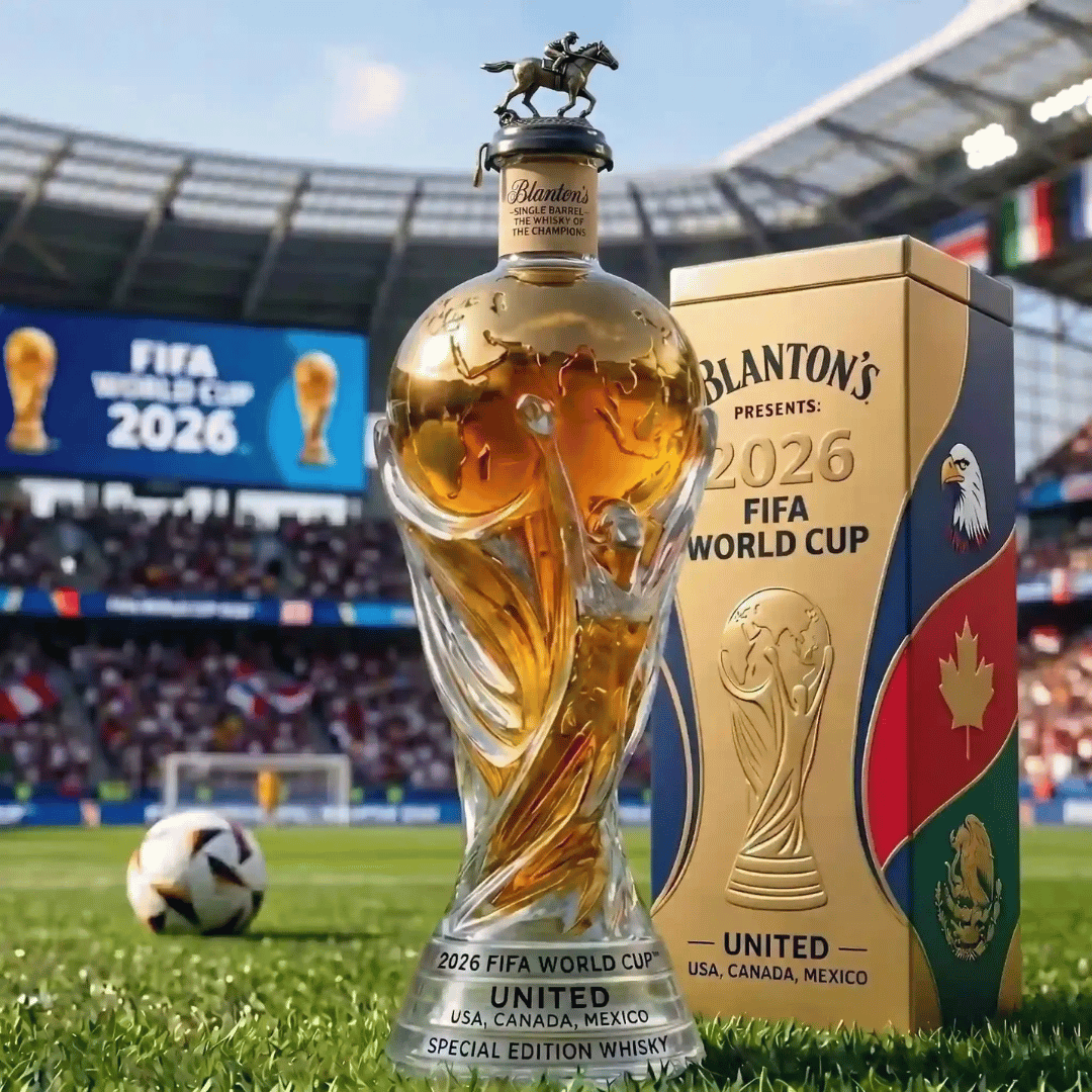 2026 FIFA World Cup Trophy Whiskey Decanter – United Special Edition