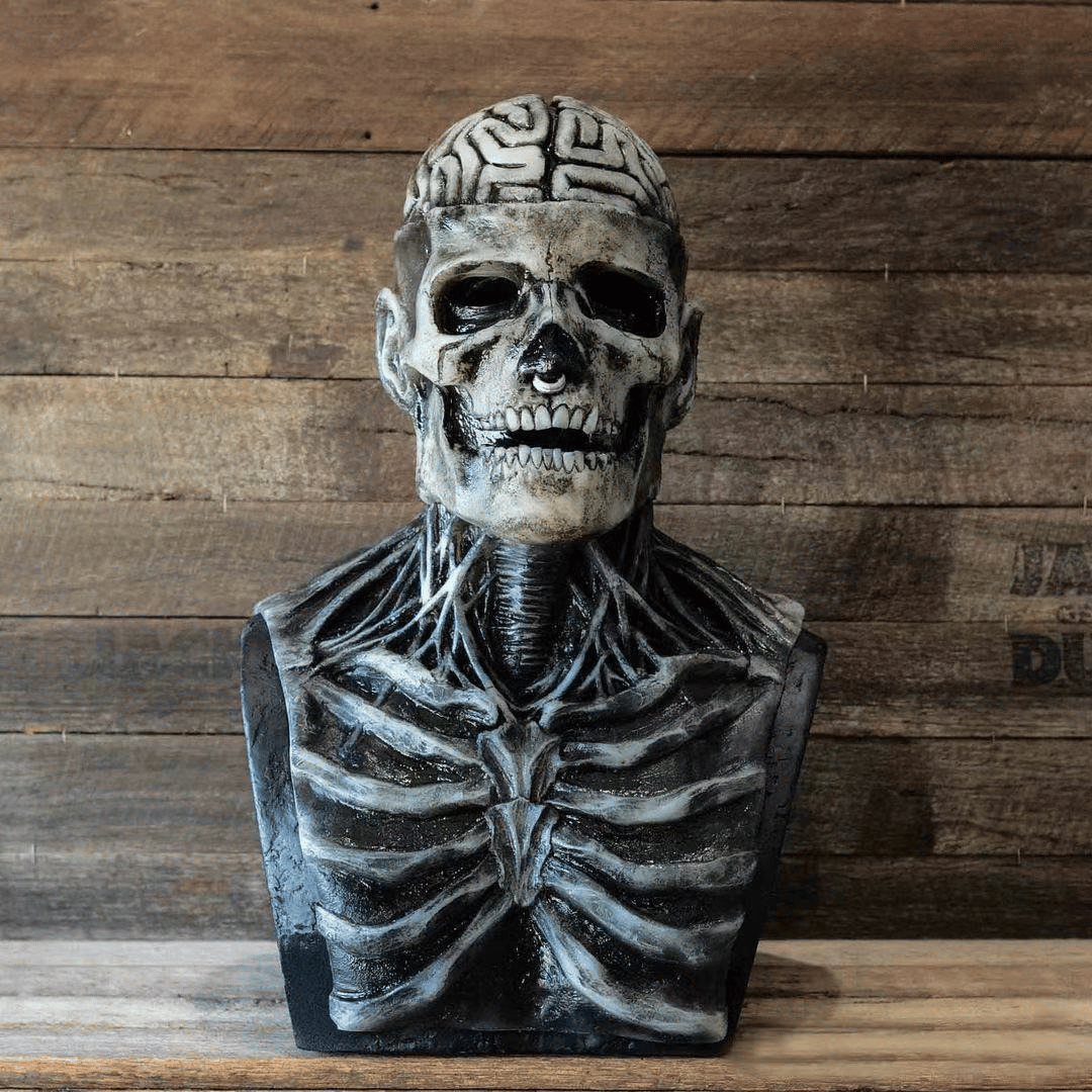 Hyper-Realistic Skull Mask Collection — Moving Jaw Series