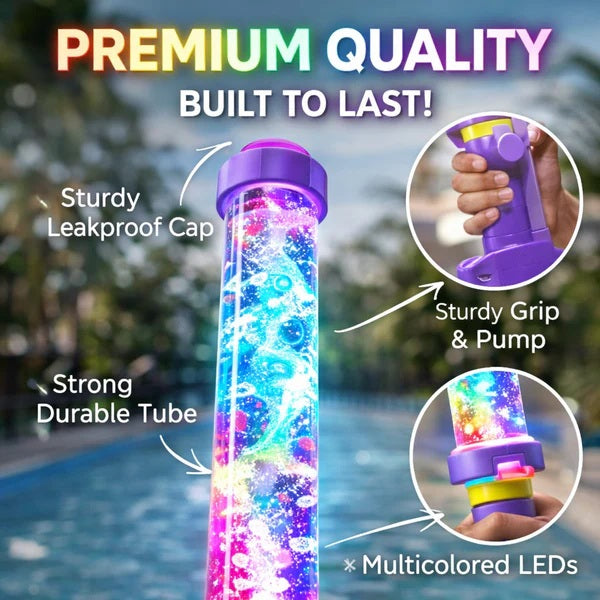 Led Fun Splash π Glowing Rainbow LED Water Blaster | Summer Fun That Pops Like Magic ...