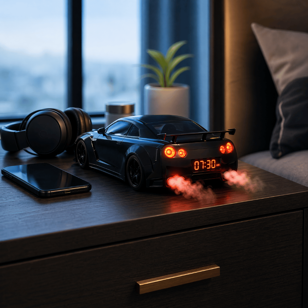 Car Alarm Clock – Engine Sound
