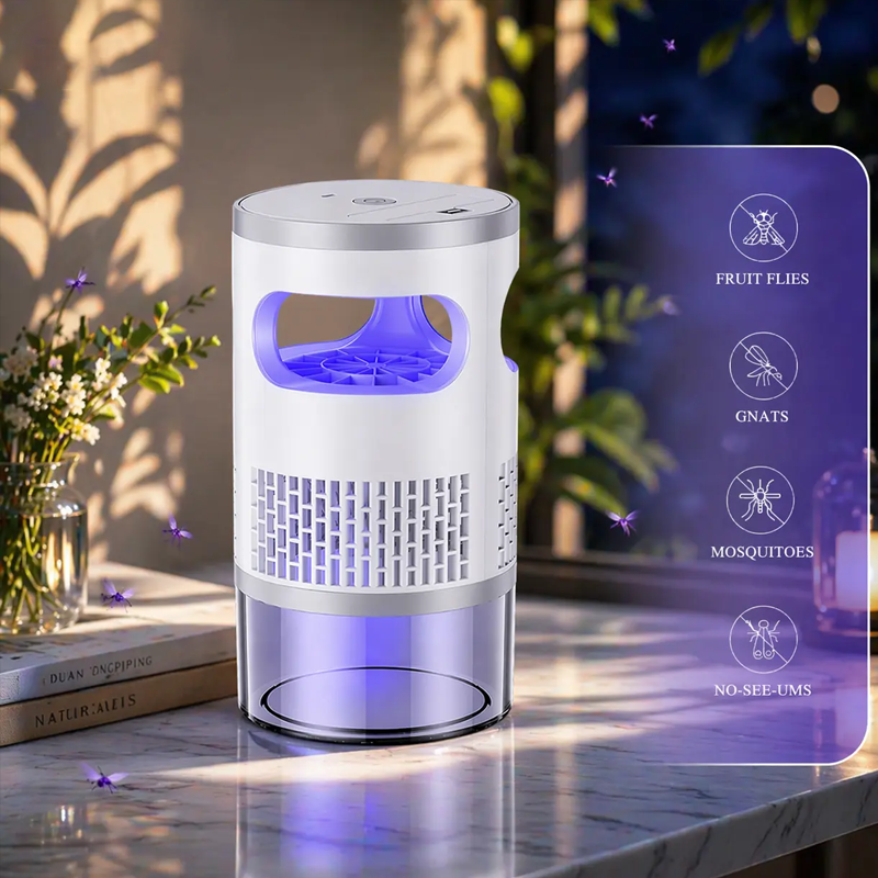 Indoor LED Bug Zapper – UV Light, Chemical-Free, Night Light ✨