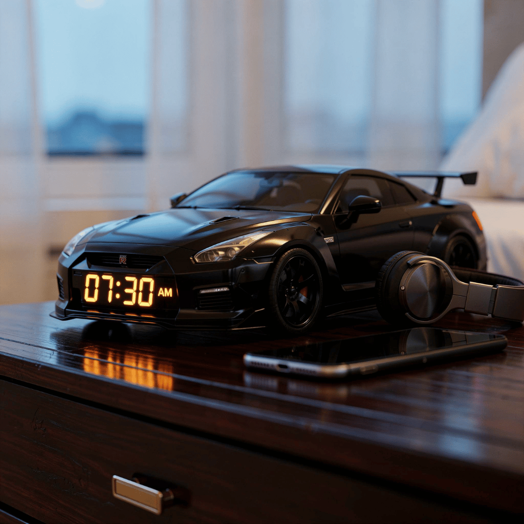 Car Alarm Clock – Engine Sound