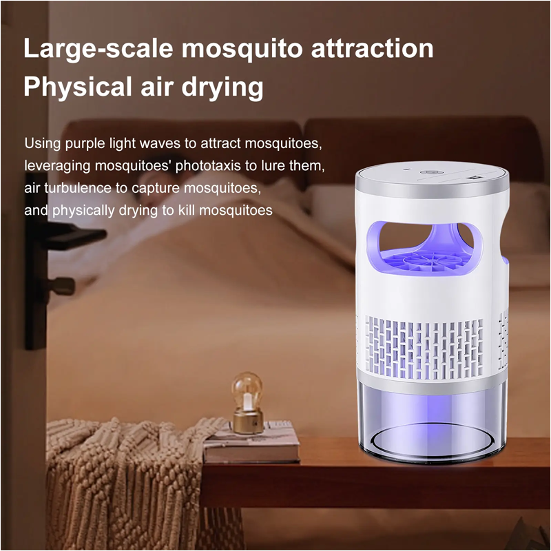 Indoor LED Bug Zapper – UV Light, Chemical-Free, Night Light ✨