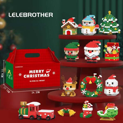 🎁Limited Time 49% OFF-🎄Santa Claus Design Building Blocks Toy