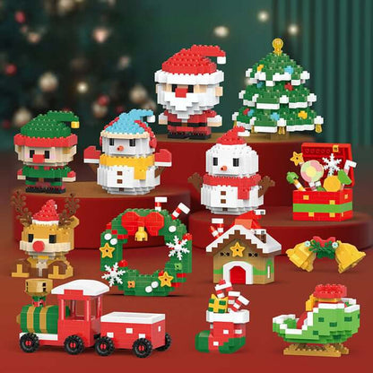 🎁Limited Time 49% OFF-🎄Santa Claus Design Building Blocks Toy