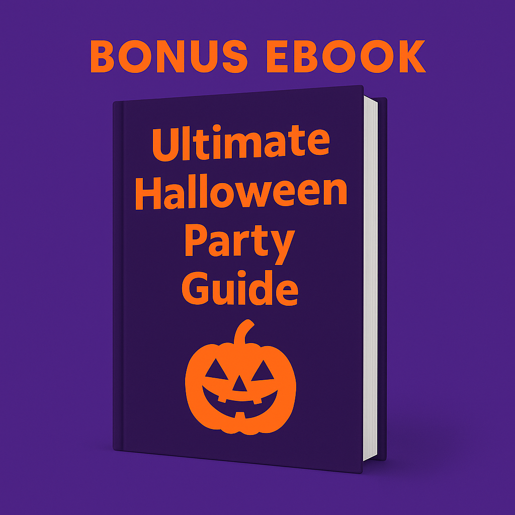 🎁 Bonus Digital Ebook: “Ultimate Halloween Party Guide” (FREE)