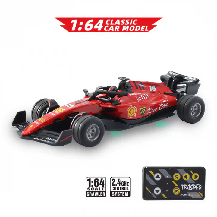 1:64 Alloy Mini Remote Control F1 Formula Car