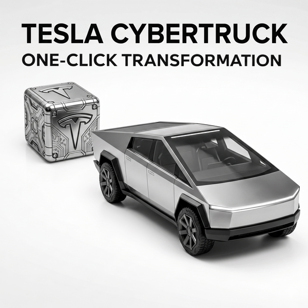 Mechanical Transformation Cube - Tesla CyberTruck