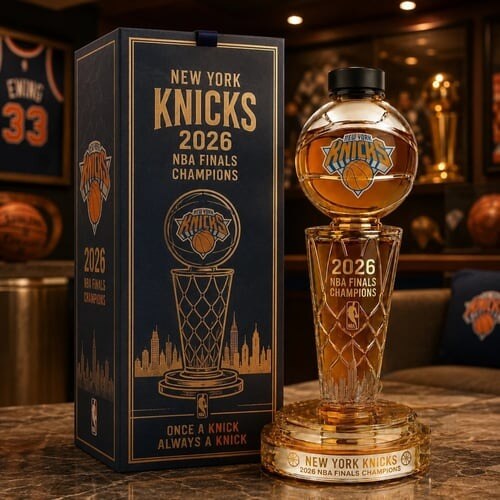 New York Knicks 2026 Champions Trophy Decanter