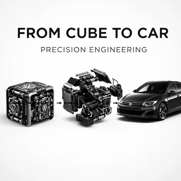 ⚙️ Mechanical Transformation Cube