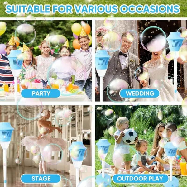🎉 Automatic Handheld Bubble Machine for Kids