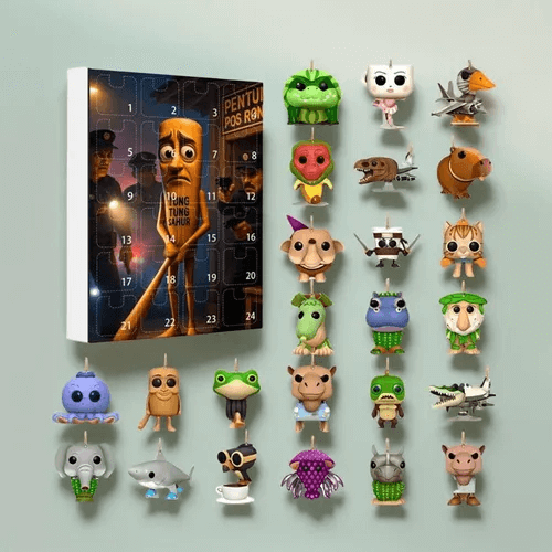 🎁Tung Tung Tung Sahur Italian Brainrot Countdown 24Days Advent Calendar