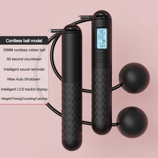 🔥Skipping Rope with Counter ( Gravity Ball without Rope) , For Lose Weight, Burn Calories 8 Reviews