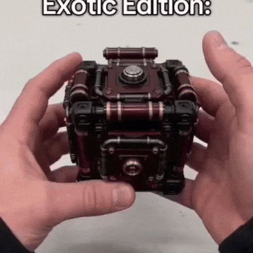 ⚙️ Mechanical Transformation Cube