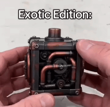 ⚙️ Mechanical Transformation Cube