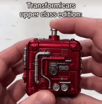 ⚙️ Mechanical Transformation Cube