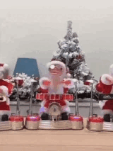 Electric Christmas Santa Claus Toys Collection