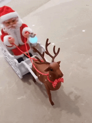 Electric Christmas Santa Claus Toys Collection