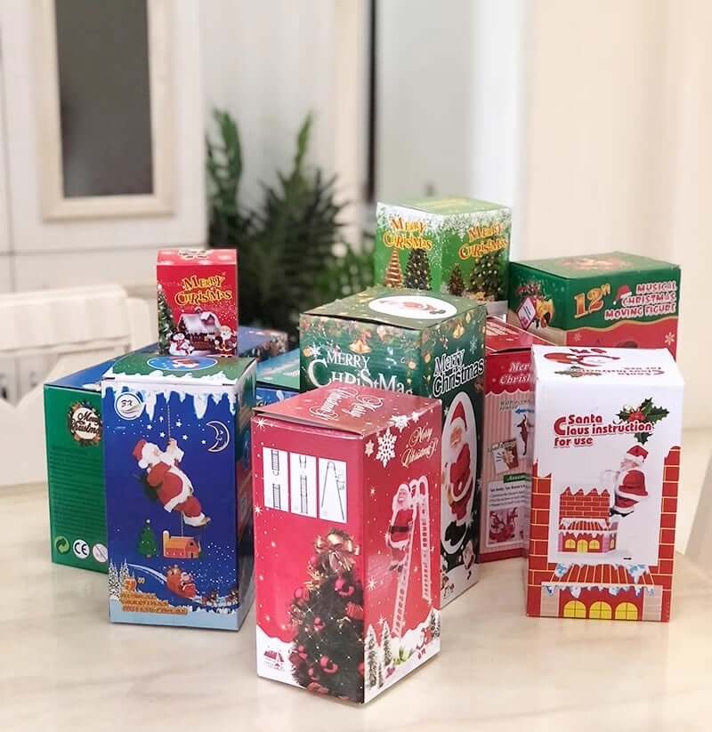 Electric Christmas Santa Claus Toys Collection