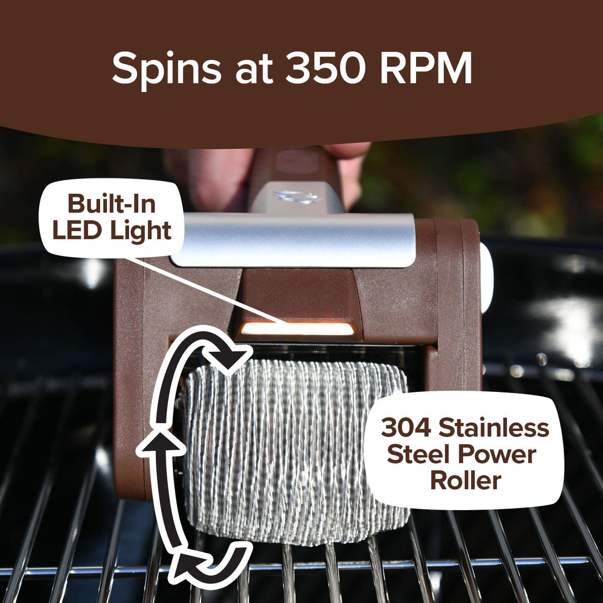 Electric Grill Cleaning Brush