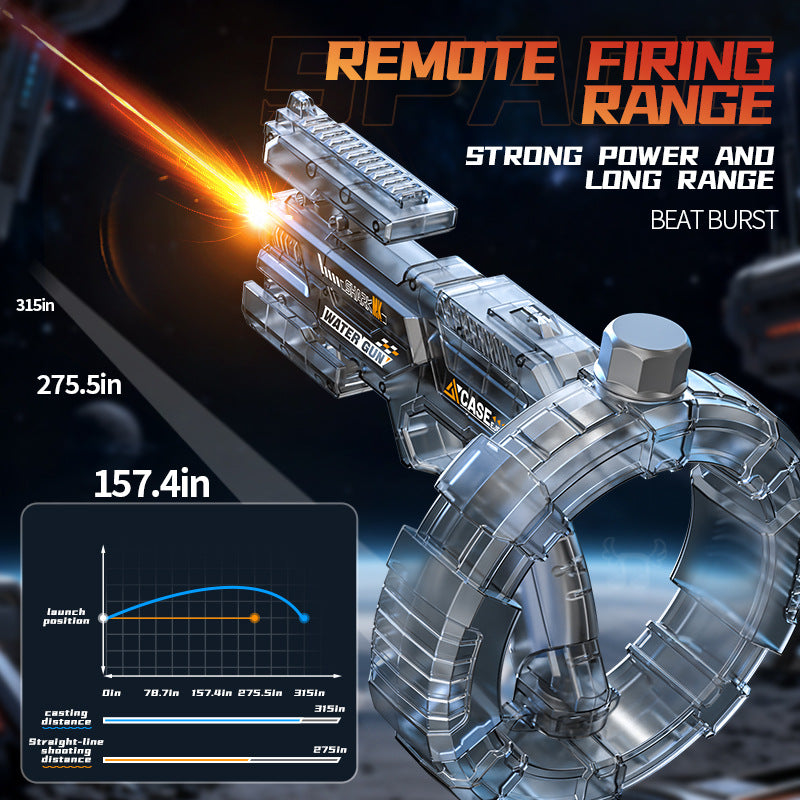 Automatic LED Water Blaster with Drum Mag