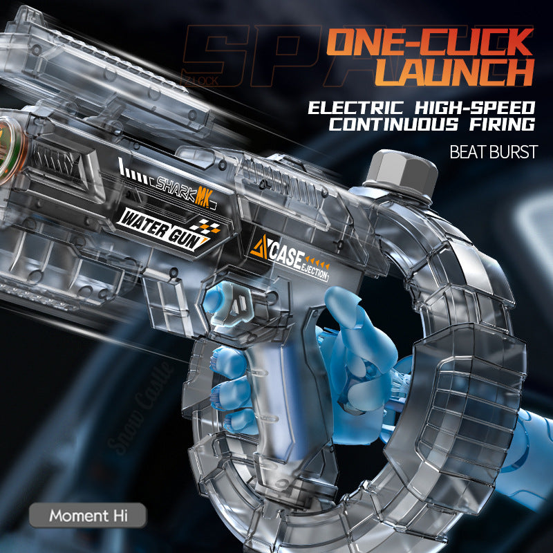Automatic LED Water Blaster with Drum Mag