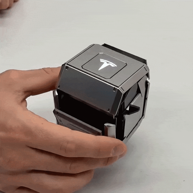⚙️ Mechanical Transformation Cube - Tesla CyberTruck
